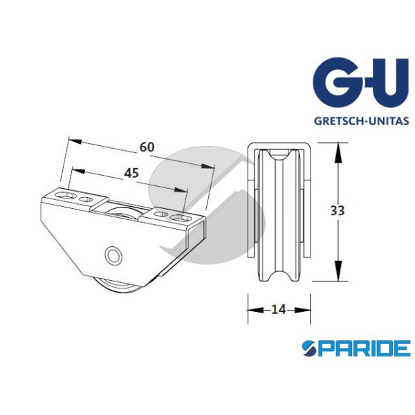 CARRELLO NEPTUM 937 6-25319-00-0-3 PER SCORREVOLI ...