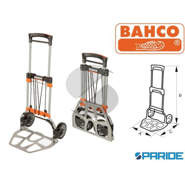 CARRELLO PIEGHEVOLE INALLUMINIO 1430FT120 BAHCO