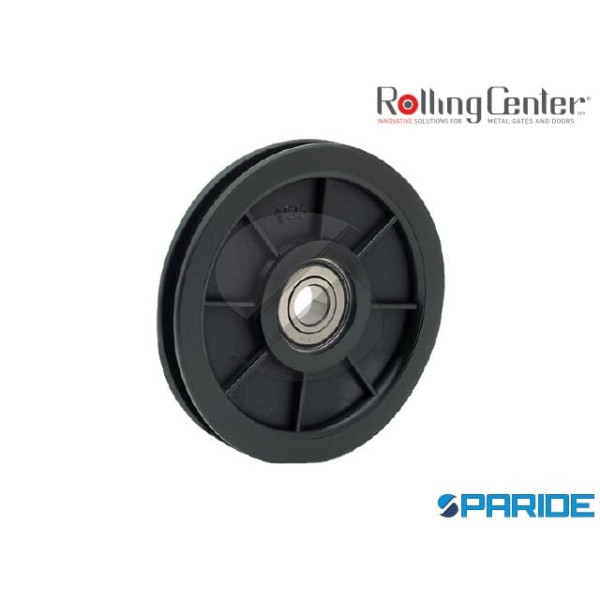 CARRUCOLA IN NYLON D 60 613NF15 PER FUNE ROLLING C...