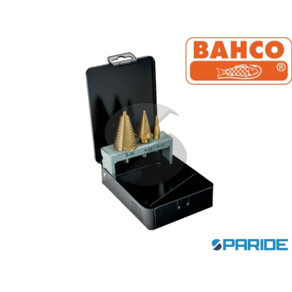 CASSETTA PUNTE A GRADINO HSS 228-SET-SD BAHCO