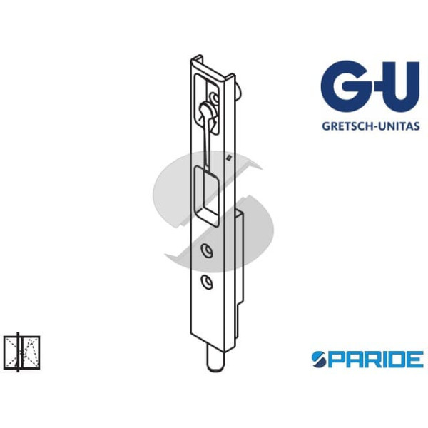 CATENACCIO INFERIORE E SUPERIORE ASSE 13 G-U 6-28759-00-0-1