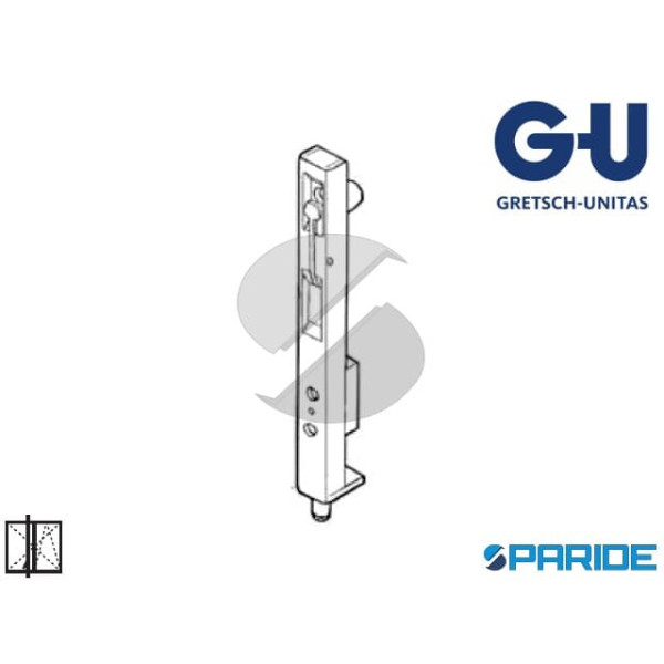 CATENACCIO INFERIORE E SUPERIORE PER CAVA FERRAMENTA PVC 6-30068-00-0-1 GU