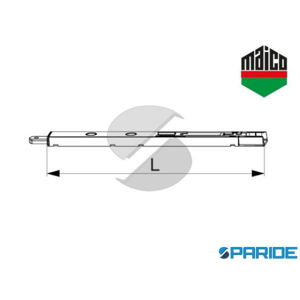 CATENACCIO PORTONCINO R8 ARIA 4 55989 L 255 MM MAI...