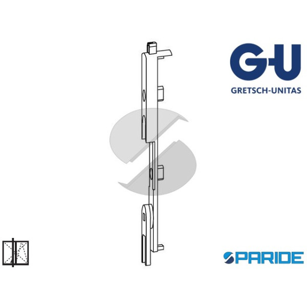 CATENACCIO SUPERIORE 11\8X4 GU ANTA-RIBALTA