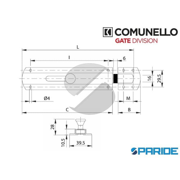 CATENACCIO TRASVERSALE 810-250 MEDIO COMUNELLO