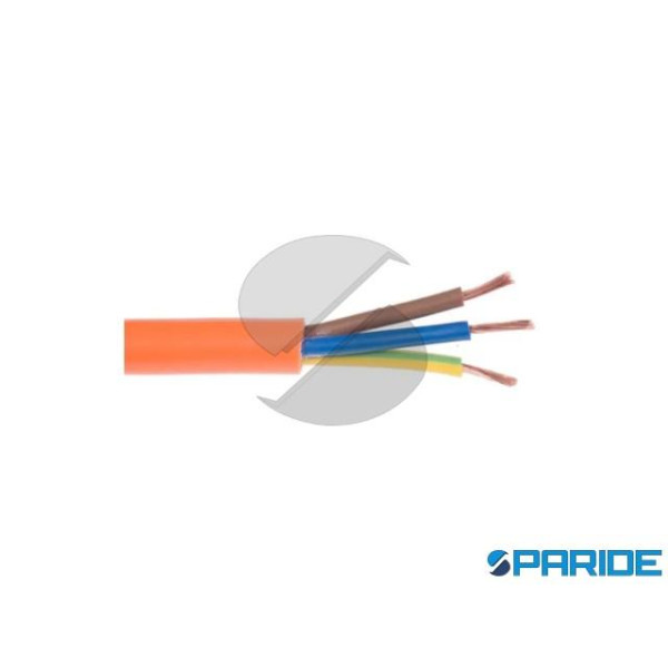 CAVO ELETTRICO SILICONICO ARANCIONE 3X1,5 MM