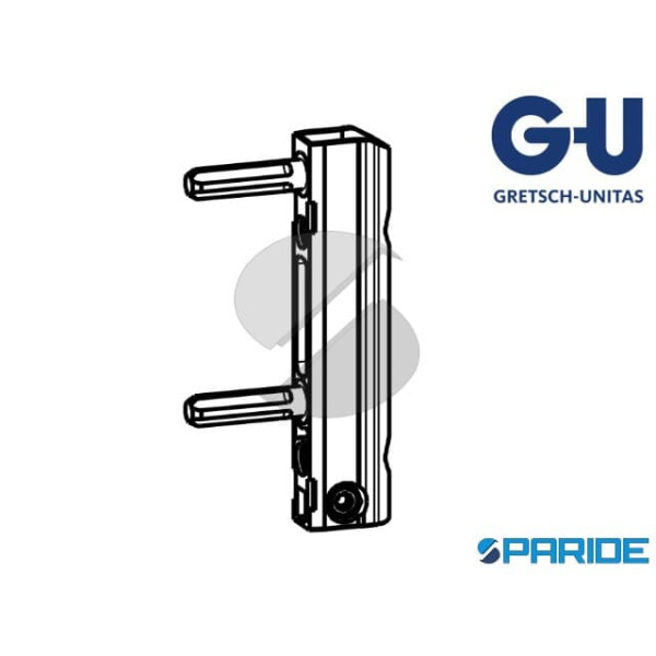 CERNIERA A FORARE 6-36181-01-L-1 UNI-JET D SX GU CON FRIZIONE PER ANTA RIBALTA PVC