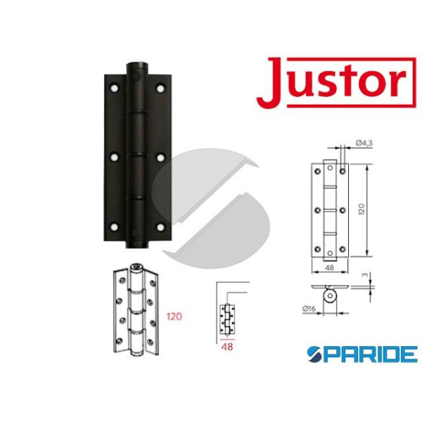 CERNIERA A MOLLA COMPLANARE SF 120 NERA JUSTOR  51...