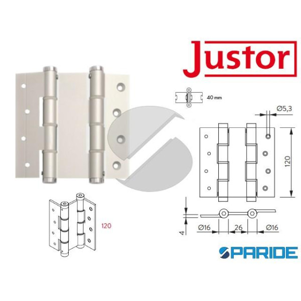 Coppia Di Cerniere A Molla Resistenti Da 20,3 Cm, A Doppia Azione, In Acciaio Inox, Chiusura Automatica, 200 Mm, Colore: Nero
