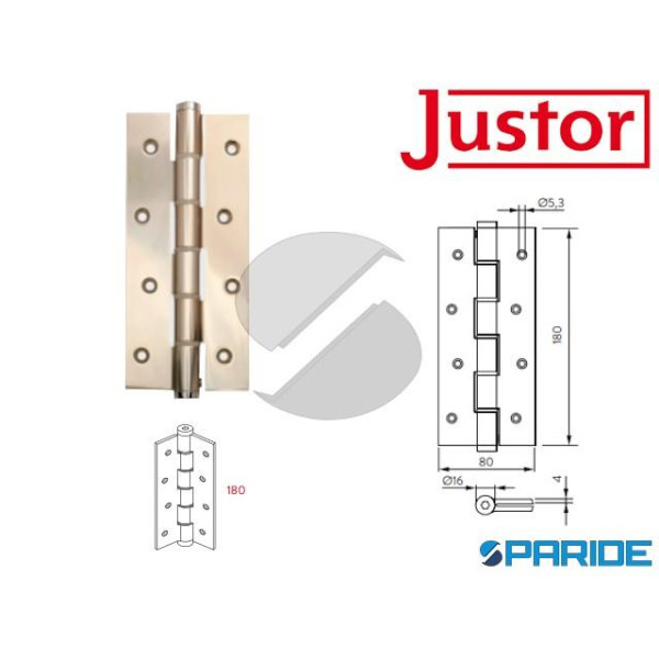 CERNIERA A MOLLA SEMPLICE AZIONE SA 180 F6 JUSTOR ...