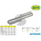 CERNIERA A SALDARE 120 MM INOX 901 CON PERNO FISSO IBFM