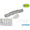 CERNIERA A SALDARE 140 MM INOX 902 CON 3 ALI E PERNO SFILABILE IBFM 902140