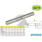 CERNIERA A SALDARE 140 MM INOX 914 CON PERNO FISSO E COSTA IBFM 914140