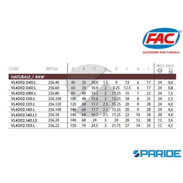 CERNIERA A SALDARE 80 MM 256 80 VL4302 FAC GOCCIA PERNO E RONDELLA OTTONE