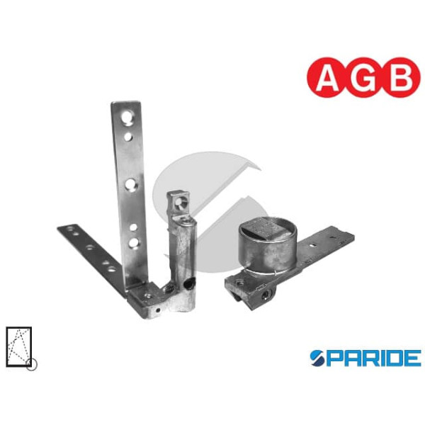 CERNIERA ANGOLARE A4 B15-18 INFERIORE SX A400400102 AGB