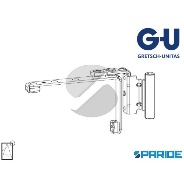 CERNIERA ANTA BANDIERA A4 B18 LEGNO GU 6-39166-18-0-1 INTERASSE 13