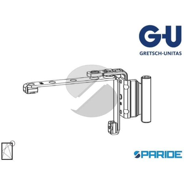CERNIERA ANTA SECONDARIA A9 B18 PVC 6-39147-18-0-1 GU