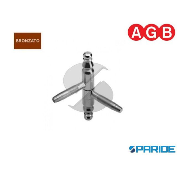 CERNIERA ANUBA BAROCCO D 11 131 E001311102 BRONZAT...