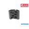 CERNIERA C40\A IN NYLON 40X40 MM CON FORI PASSANTI LISCIO