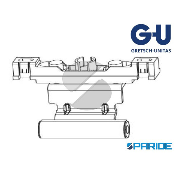 CERNIERA CENTRALE RIBALTA I13 B20 6-36839 PVC GU