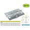 CERNIERA EXTRA PESANTE 100X100 MM 458 ACCIAIO ZINCATO IBFM