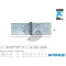 CERNIERA LUNGA INOX 80X31 MM 122IN080 ALDEGHI