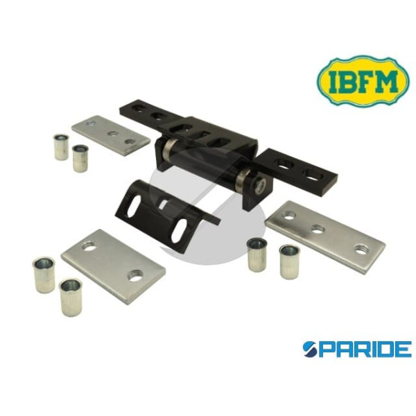 CERNIERA REGOLABILE 3D A SCOMPARSA 754 GT IBFM PER CANCELLI