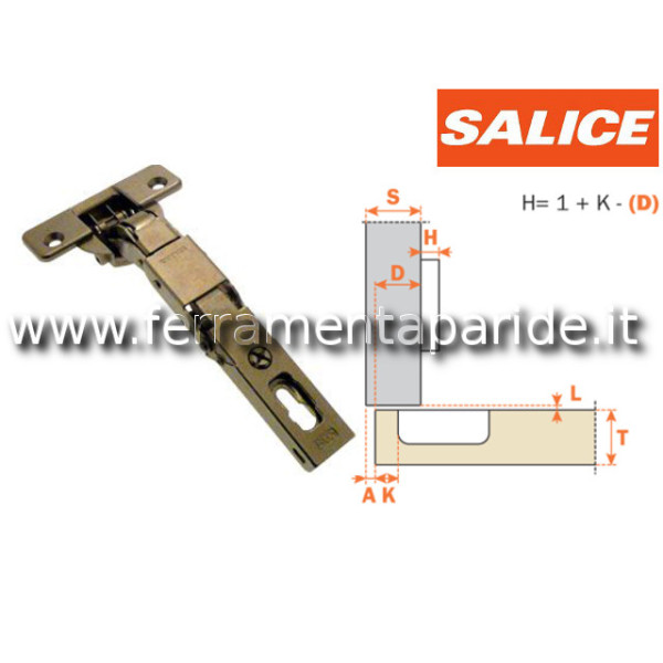 CERNIERA SALICE 110GR D 35 COLLO 0 CBA2A99 SERIE B...