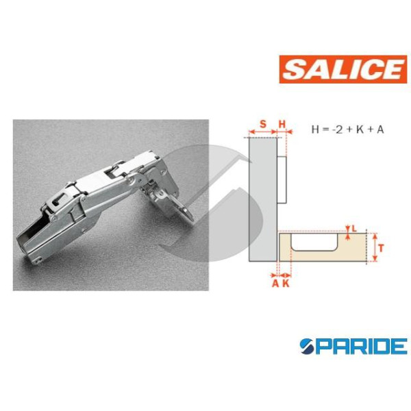 CERNIERA SALICE 165 GR D 35 COLLO 17 C2AFP99 SERIE...