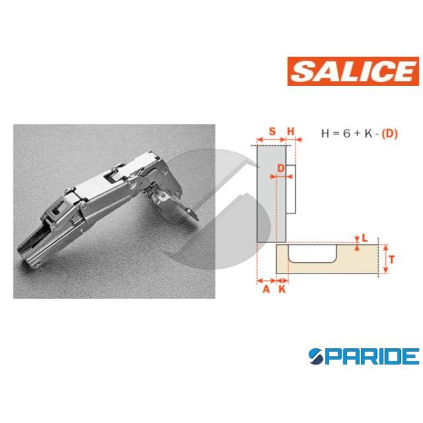 CERNIERA SALICE 165 GR D 35 COLLO 9 C2AFG99  SERIE...