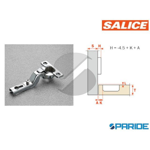 CERNIERA SALICE 94 GR D 26 C6A7S99 COLLO 17