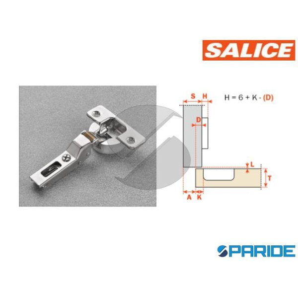 CERNIERA SILENTIA SALICE 110 D 35 C7A6GE9 COLLO 9 ...