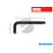 CHIAVE A BRUGOLA 280 TX T15 PER VITI CON IMPRONTA TORX USAG