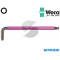 CHIAVE A BRUGOLA 4 MM L 137 MM 950 SPKL HF WERA COLORATA CON SFERA