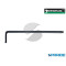 CHIAVE A BRUGOLA LUNGA 1,5 MM 10767 STAHLWILLE CON TESTA SFERICA