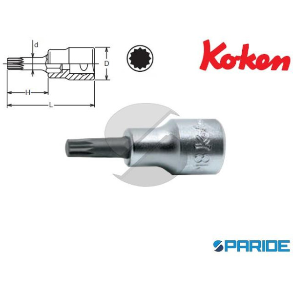 CHIAVE A BUSSOLA MASCHIO 1\2 XZN M18 4020.60 KOKEN