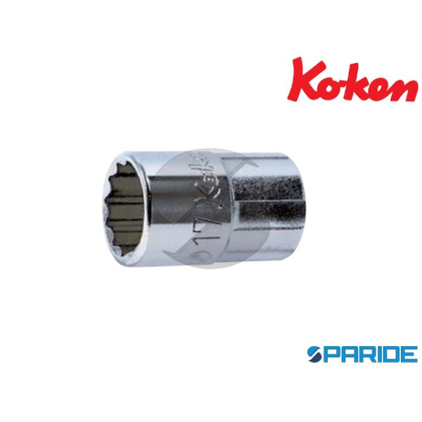 CHIAVE A BUSSOLA POLIGONALE 1\2 EN 17 MM 4406M KOK...