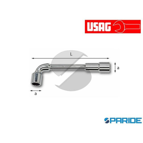 Chiave a settore con nasello quadro USAG 282 92-95-100 U02820112