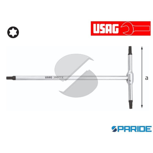CHIAVE A T 280 TTX T27 PER VITI CON IMPRONTA TORX ...