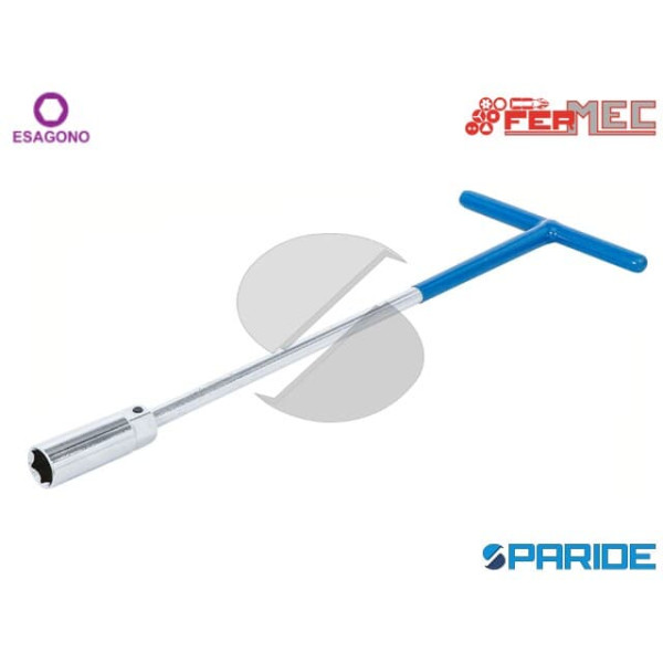 CHIAVE A T SNODATA E 16 MM PER CANDELE FERMEC