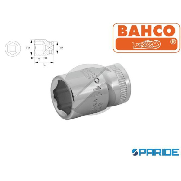 CHIAVE BUSSOLA ATTACCO QUADRO 1\4 10 MM 6700SM BAH...