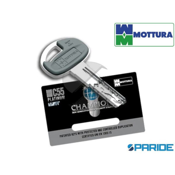 CHIAVE CILINDRO CHAMPIONS C55 MOTTURA