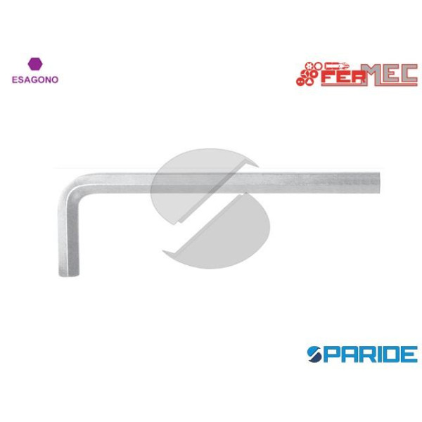 CHIAVE MASCHIO ESAGONALE 11 MM 911-11C FERMEC PIEG...