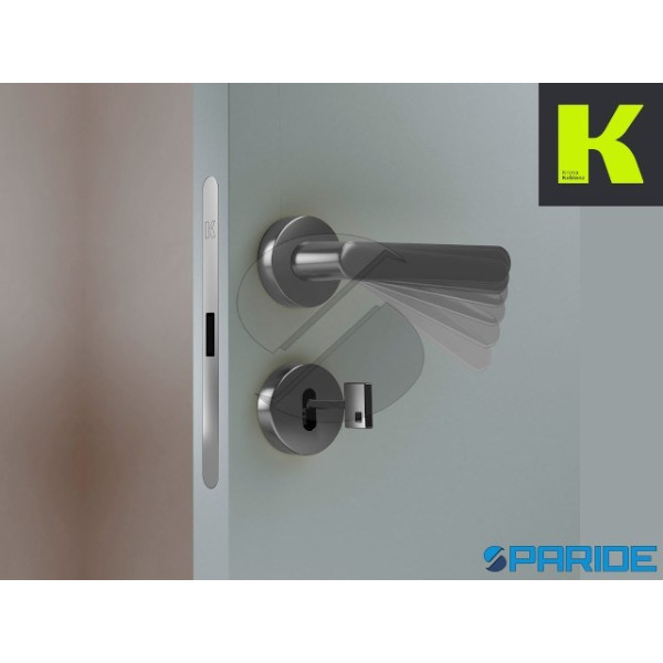 CHIAVE PER SERRATURA MAGNETICA SPINOFF CROMO SATINATO KMCHIAVECS KRONA KOBLENZ
