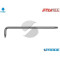 CHIAVE TORX PIEGATA NICHELATA TX 10 L 90 MM 6060-T27 FERMEC