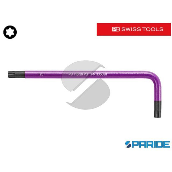 CHIAVE TORX PIEGATA PB 410.20 PU SWISS TOOLS