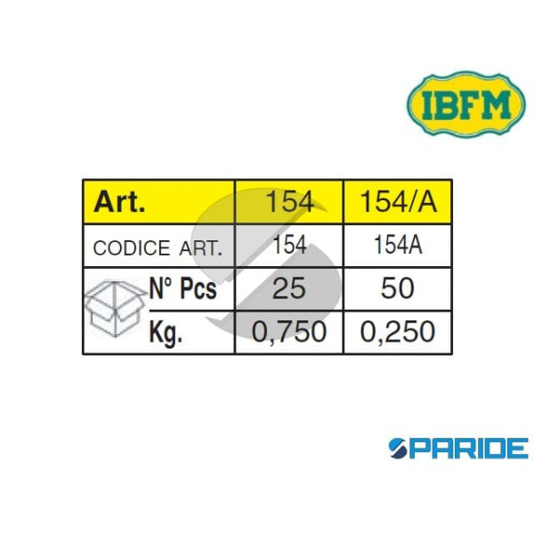 CHIAVE TRIANGOLARE PICCOLA 154A IBFM