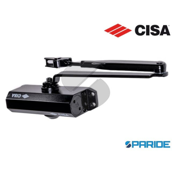 CHIUDIPORTA AEREO 60460 CISA NERO SENZA ARRESTO