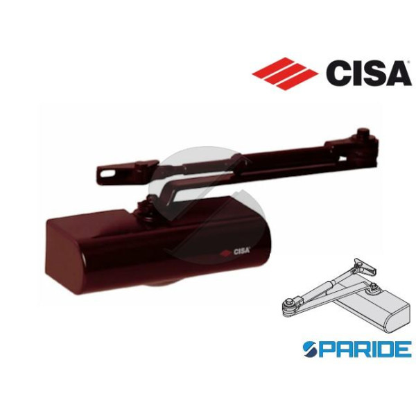 CHIUDIPORTA AEREO C1416 CISA SMART PLUS 2 TESTA DI...