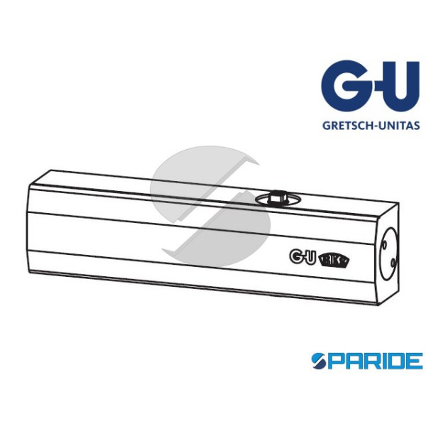 CHIUDIPORTA AEREO OTS 430 K-17983-00-0-1 SENZA BRACCIO G-U ARGENTO